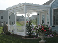 vinyl pergola