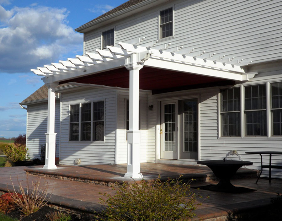 vinyl artisan pergola