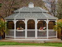 vinyl gazebo