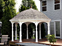 vinyl bell gazebo