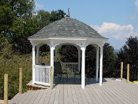 vinyl bell gazebo