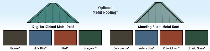 gazebo shingle options