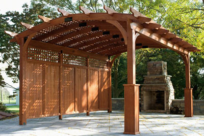 country lane pergola