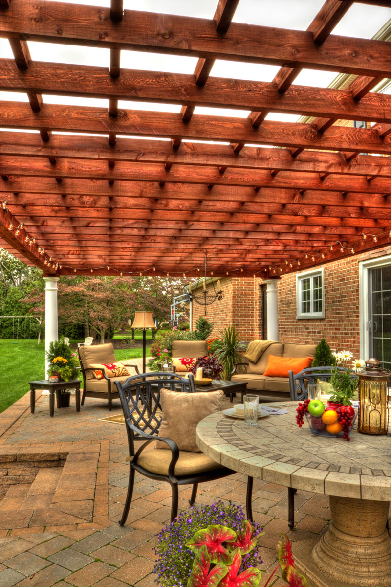 vinyl artisan pergola