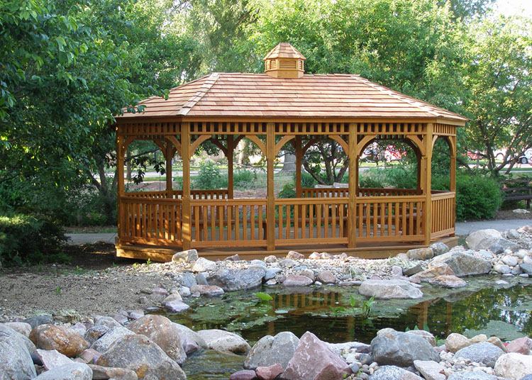 pressure treated patio gazebo