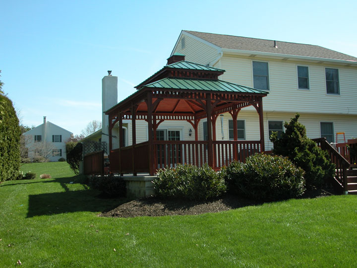 pressure treated patio gazebo