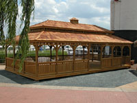 wood gazebo