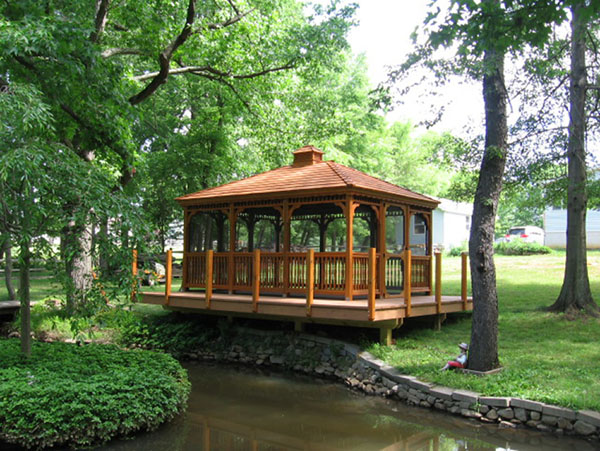 pressure treated patio gazebo