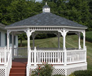 wood gazebo