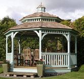 wood gazebo