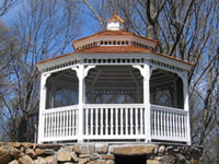 wood gazebo