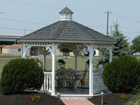 wood gazebo