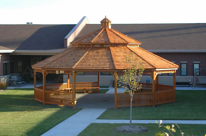 pressure treated patio gazebo