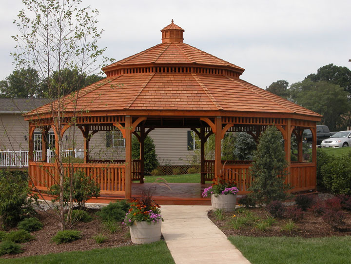 pressure treated patio gazebo