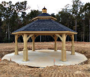 wood gazebo