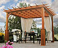 amish built pergola