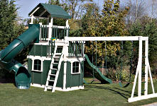 all vinyl swingsets