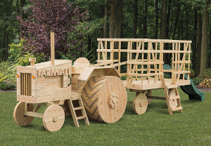 tractor swingset