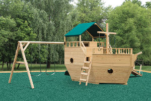 boat swingset