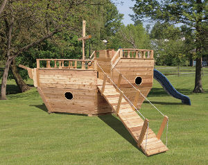 boat swingset