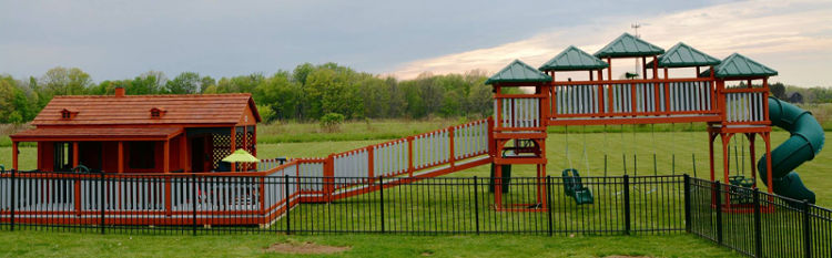 handicapped accessible swingset