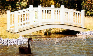 vynal foot bridge