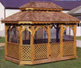 wood gazebo