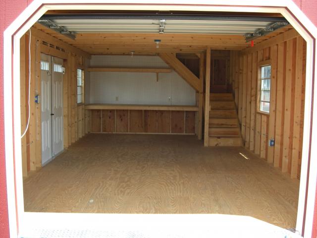 10x20 shed with lean-to - shed plans - stout sheds llc