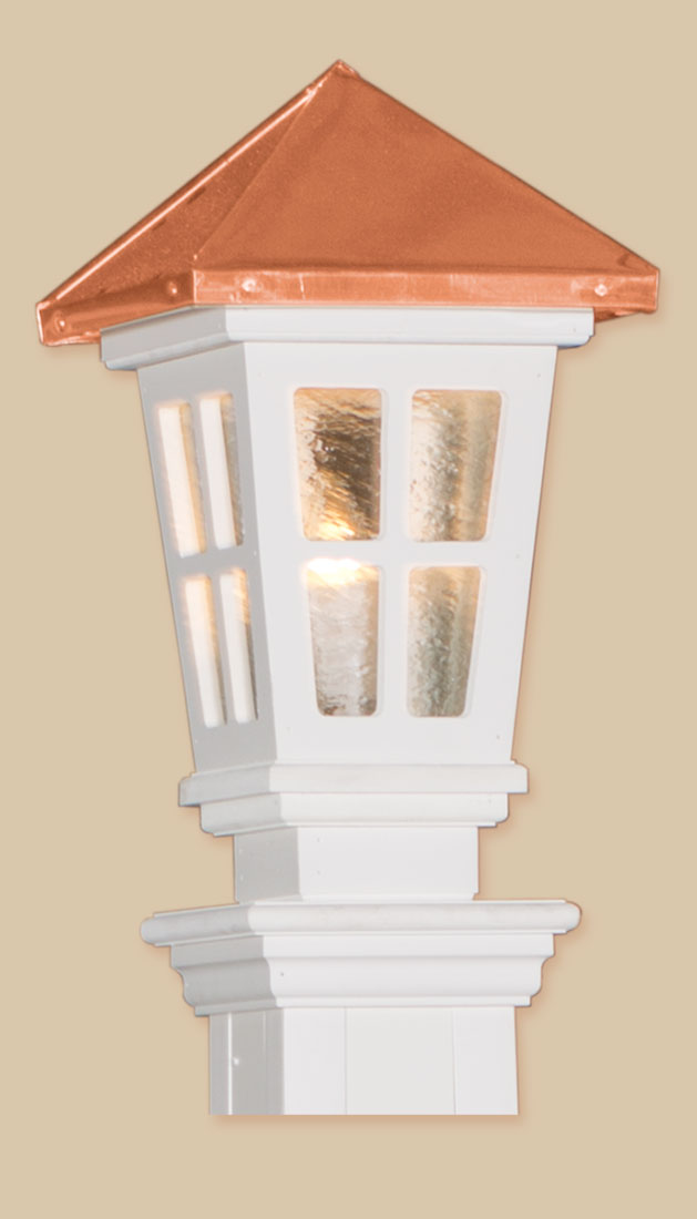 Post Lights From Capital Outdoor Accents, Colonial Wooden Lamp Posts